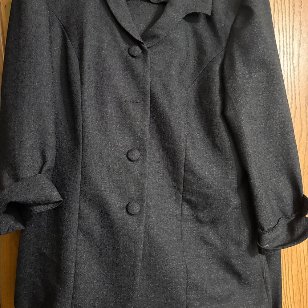 Leslie Fay Charcoal Women's Blazer and pants